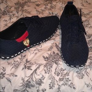 Ferrari sneakers blue